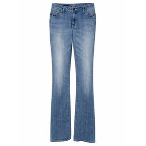 ROCK 47 BY WRANGLER JEWELED CROSS CLASSIC CASUAL WESTERN BOOTCUT JEANS SZ. 10X34